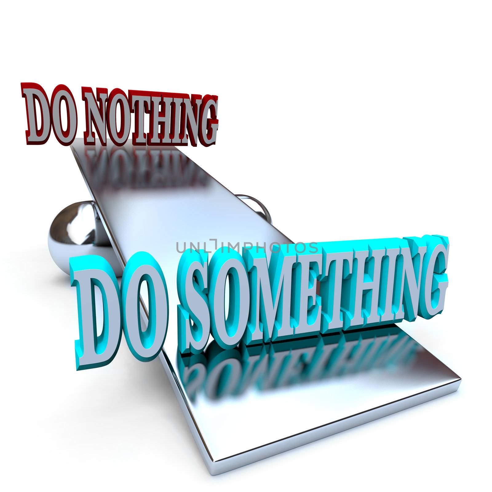 Do Something vs Doing Nothing - Taking a Stand by iQoncept