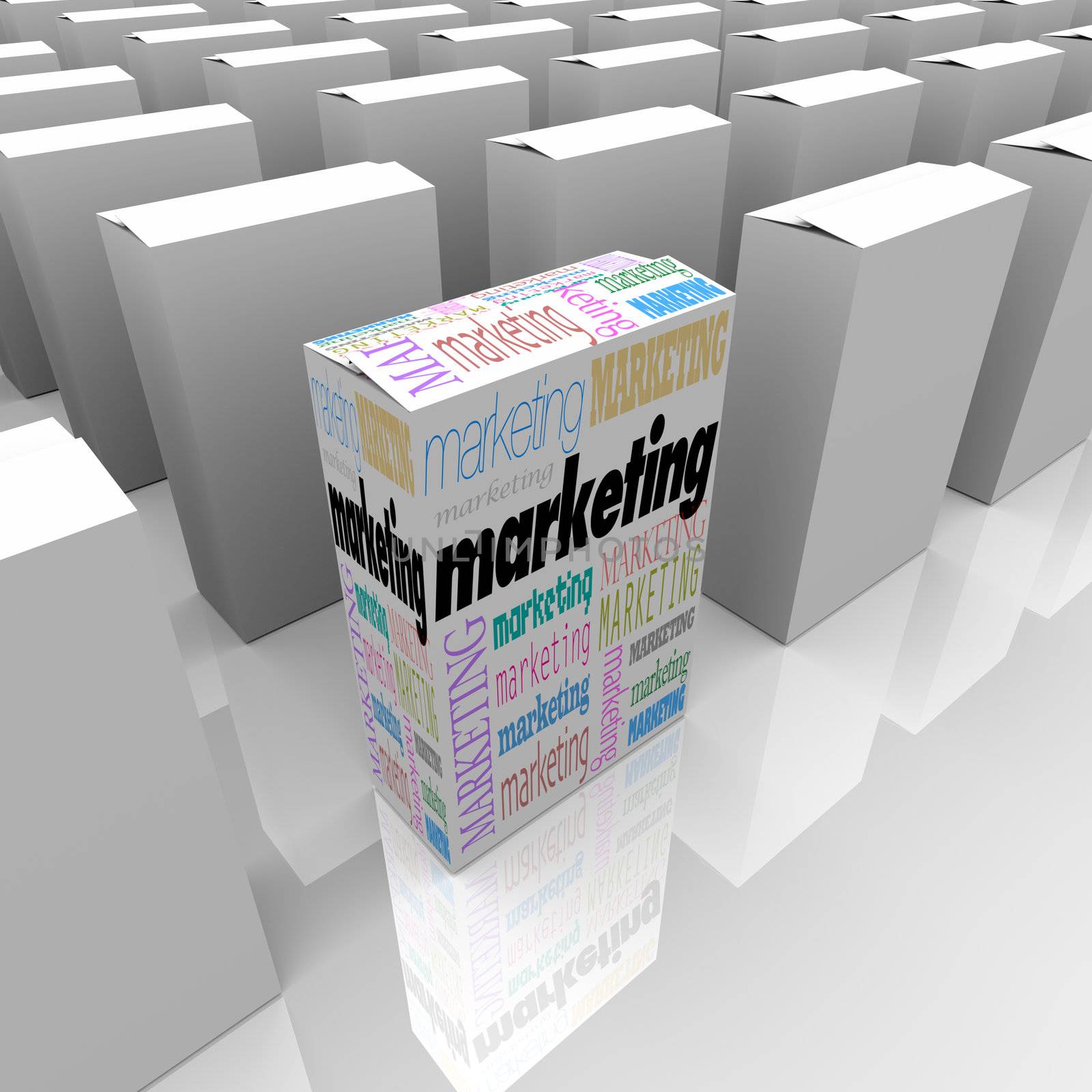  Marketing - Many Products One Different by iQoncept