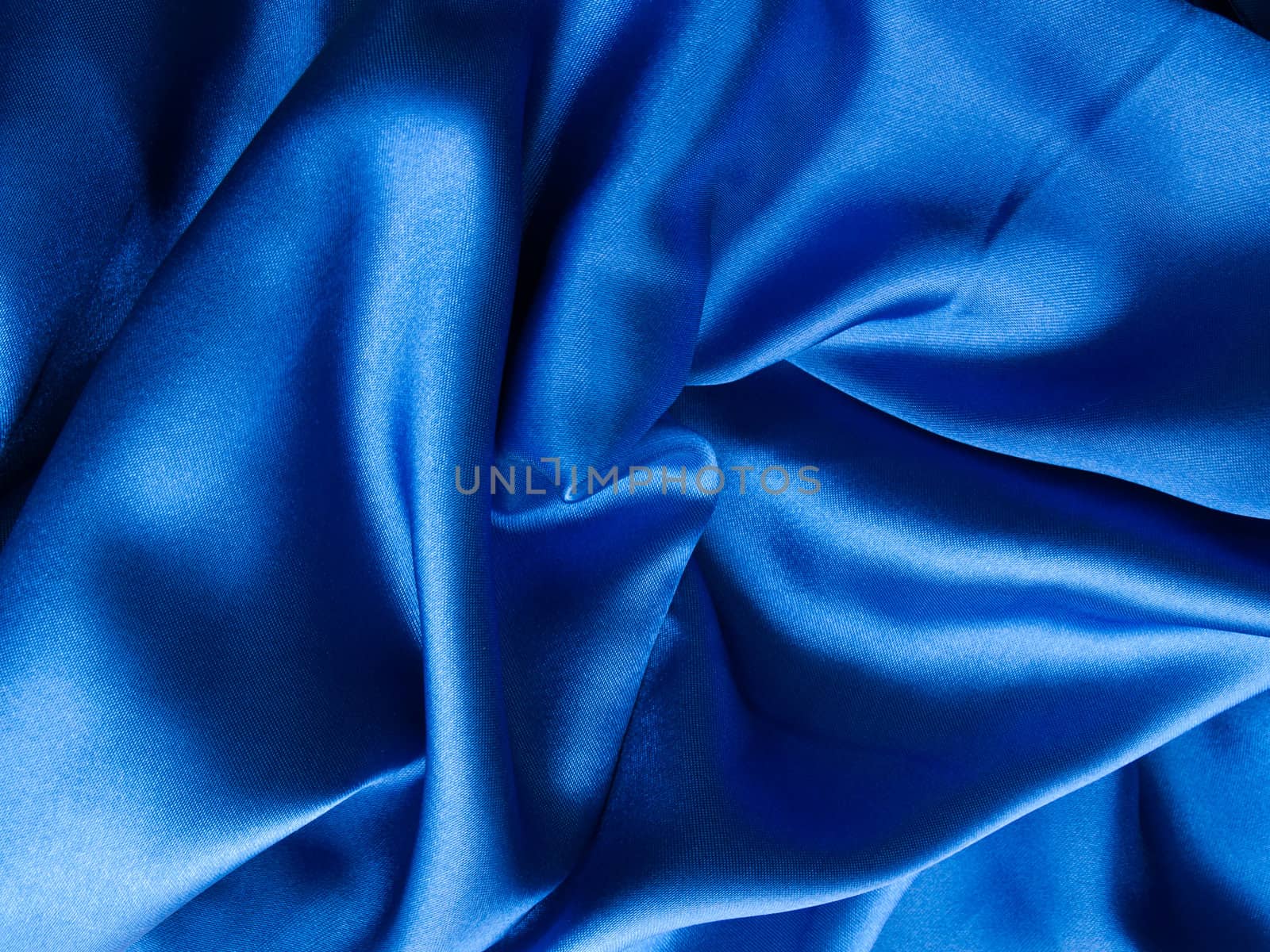 Luxury blue satin background