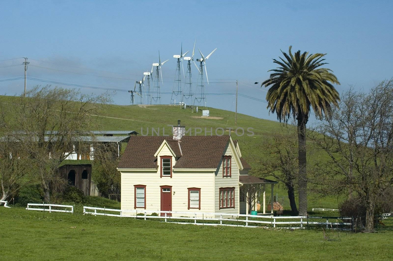 wind generators in california