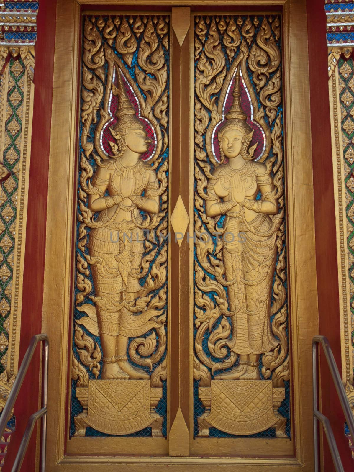 temple door decorations  by FrameAngel