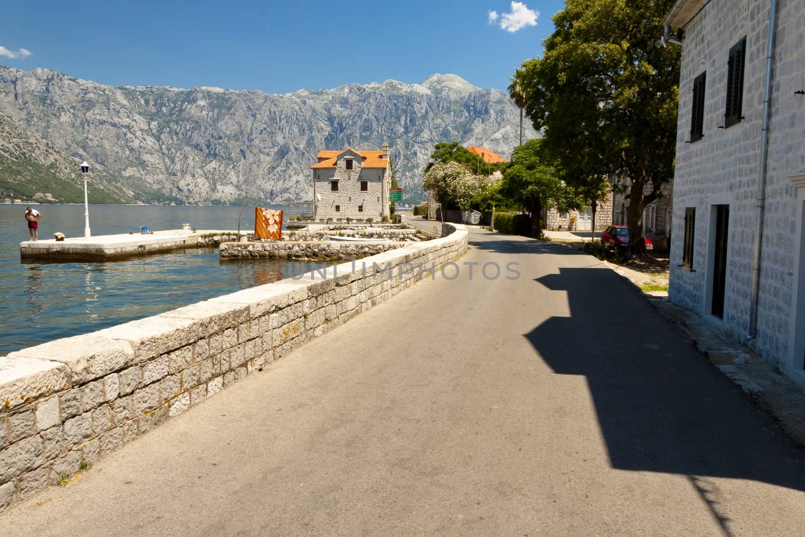 Narrow street - Montenegro by parys