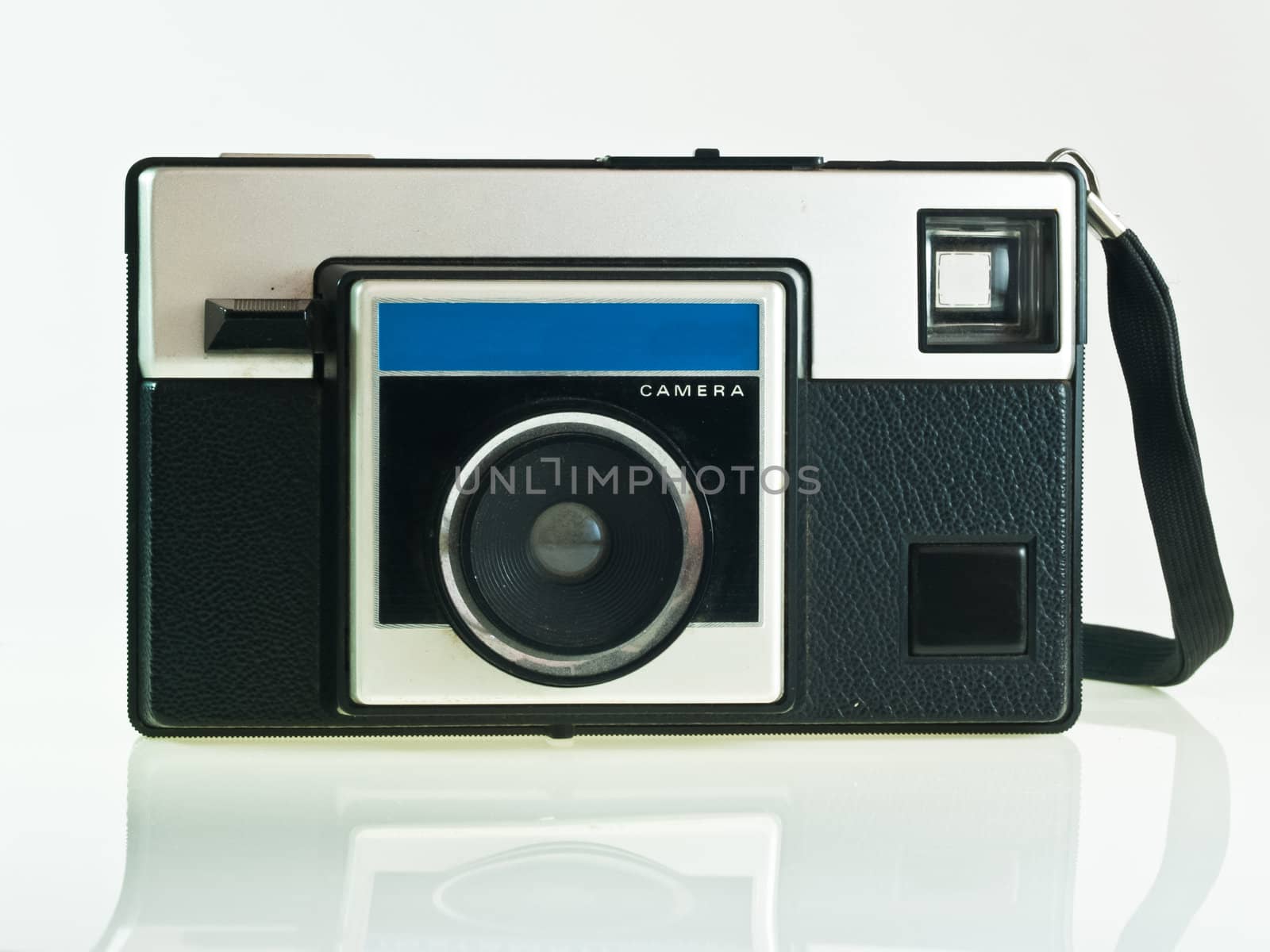 Old camera isolated