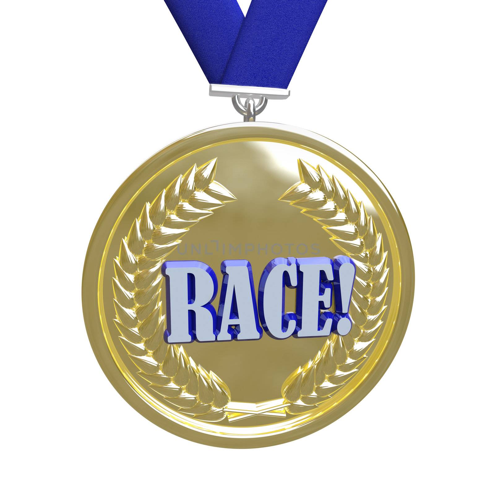 Race - Sports Competition Gold Medal by iQoncept