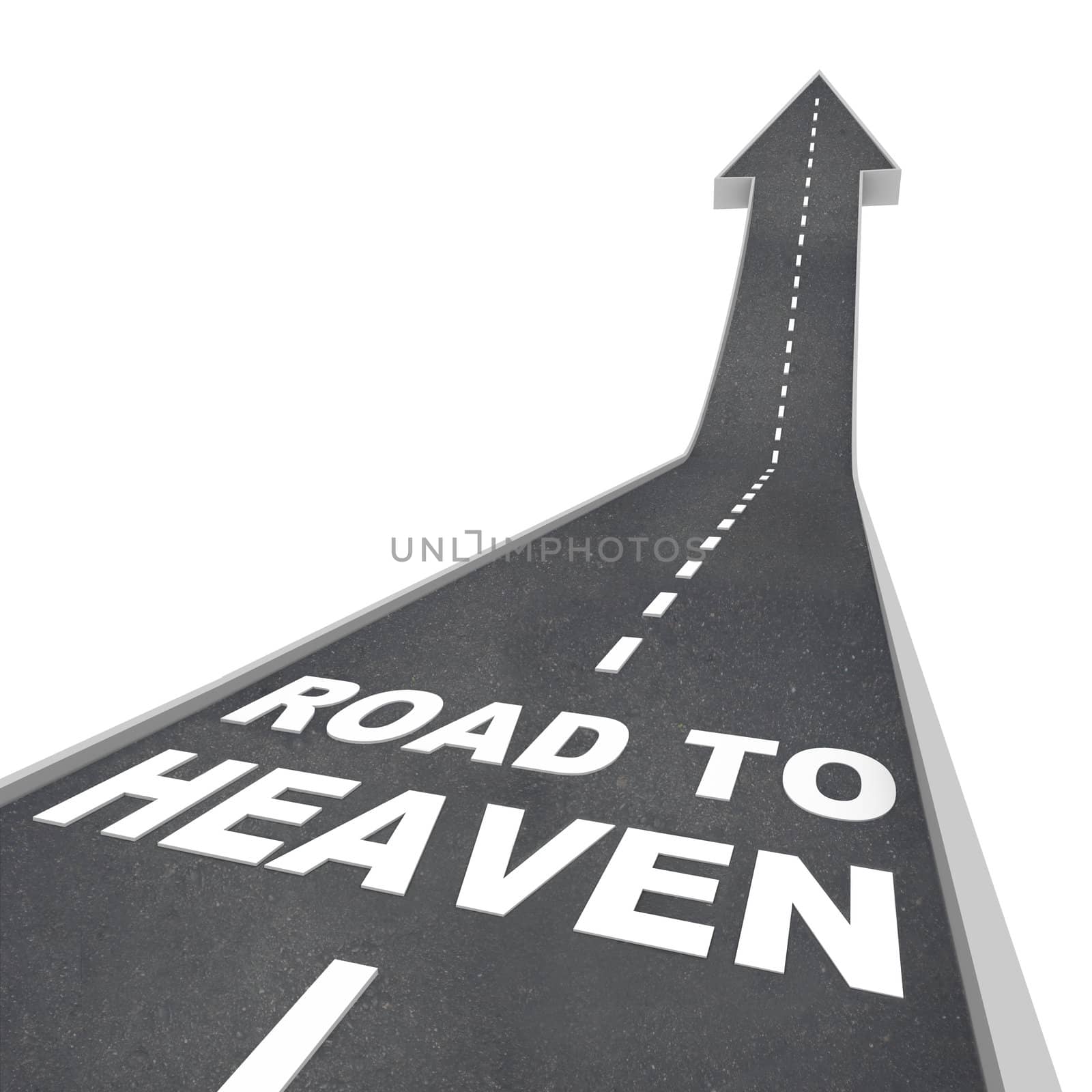 Road to Heaven - Words on Street by iQoncept