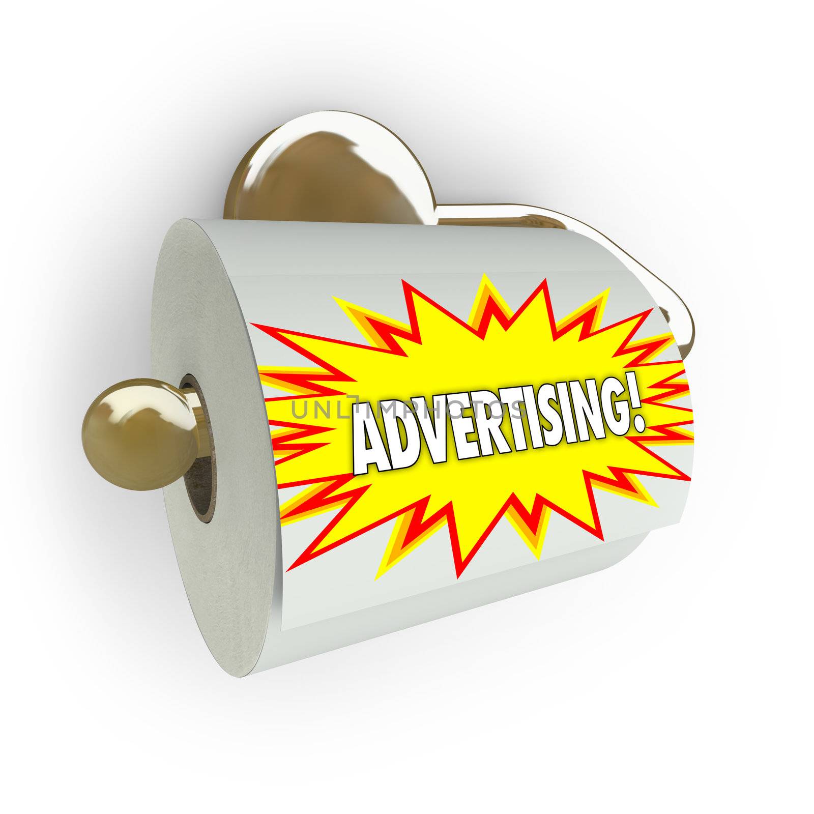 Traditional Advertising is Ineffective - Worthless as Toilet Pap by iQoncept