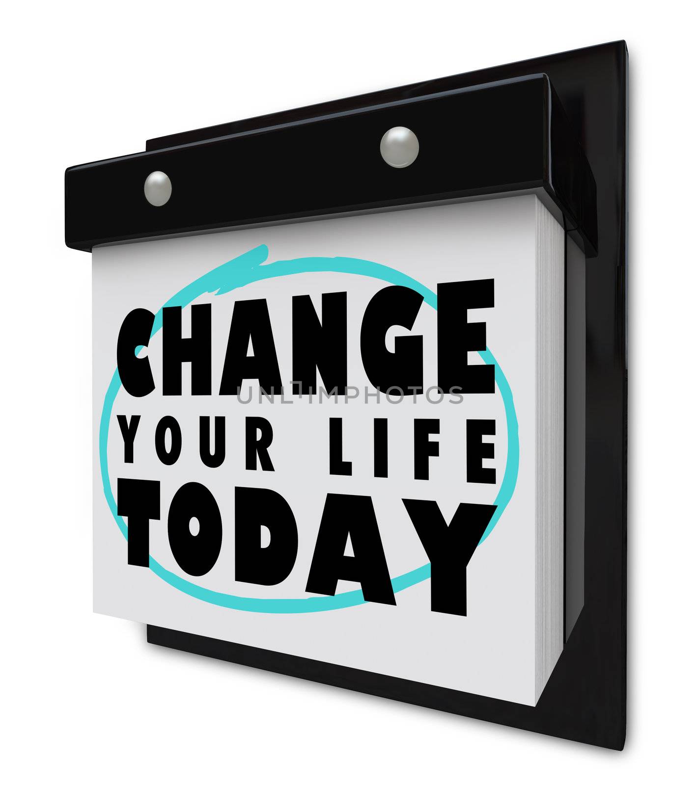 Change Your Life Today - Wall Calendar by iQoncept