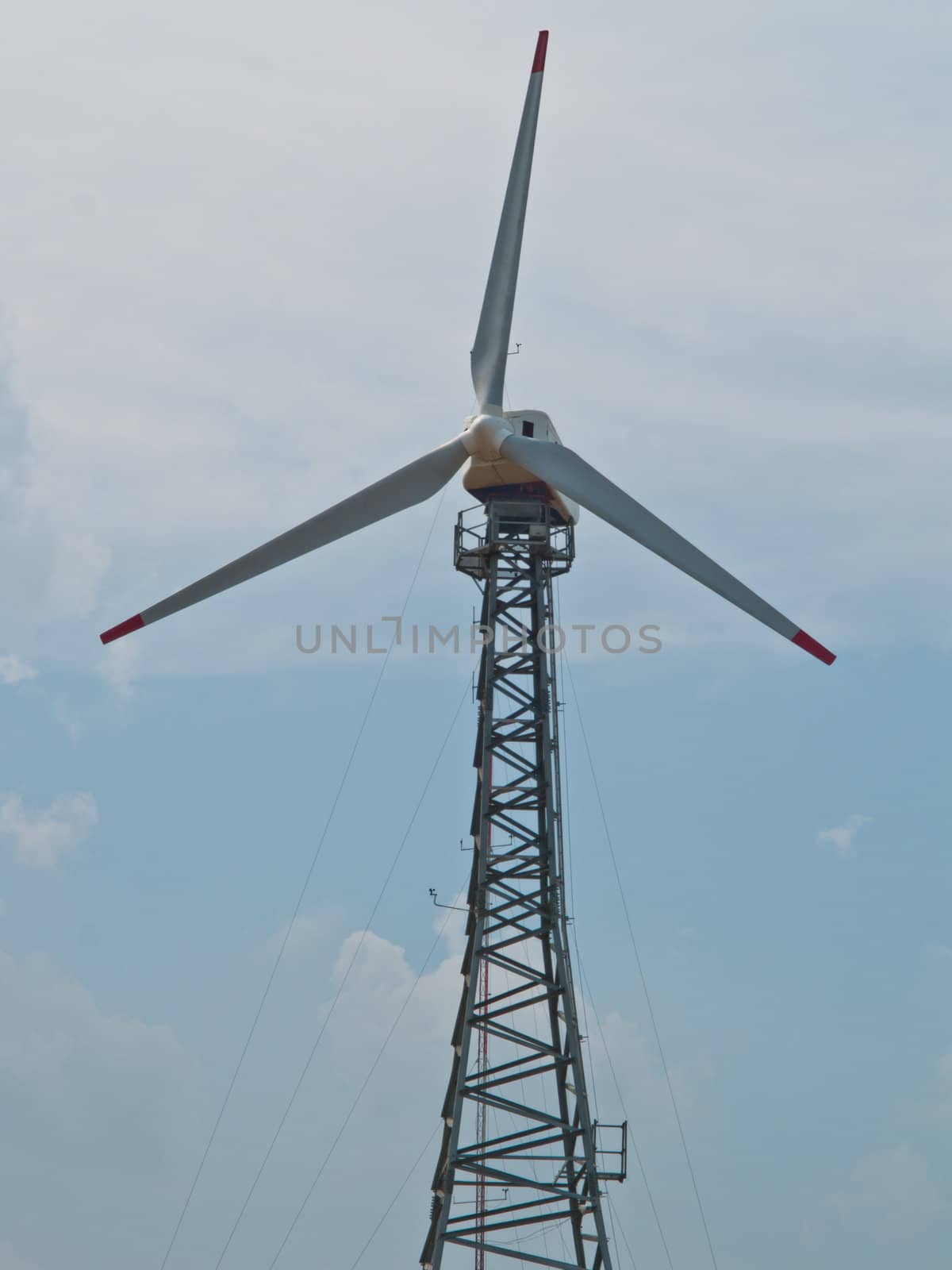 Wind turbine tower old model