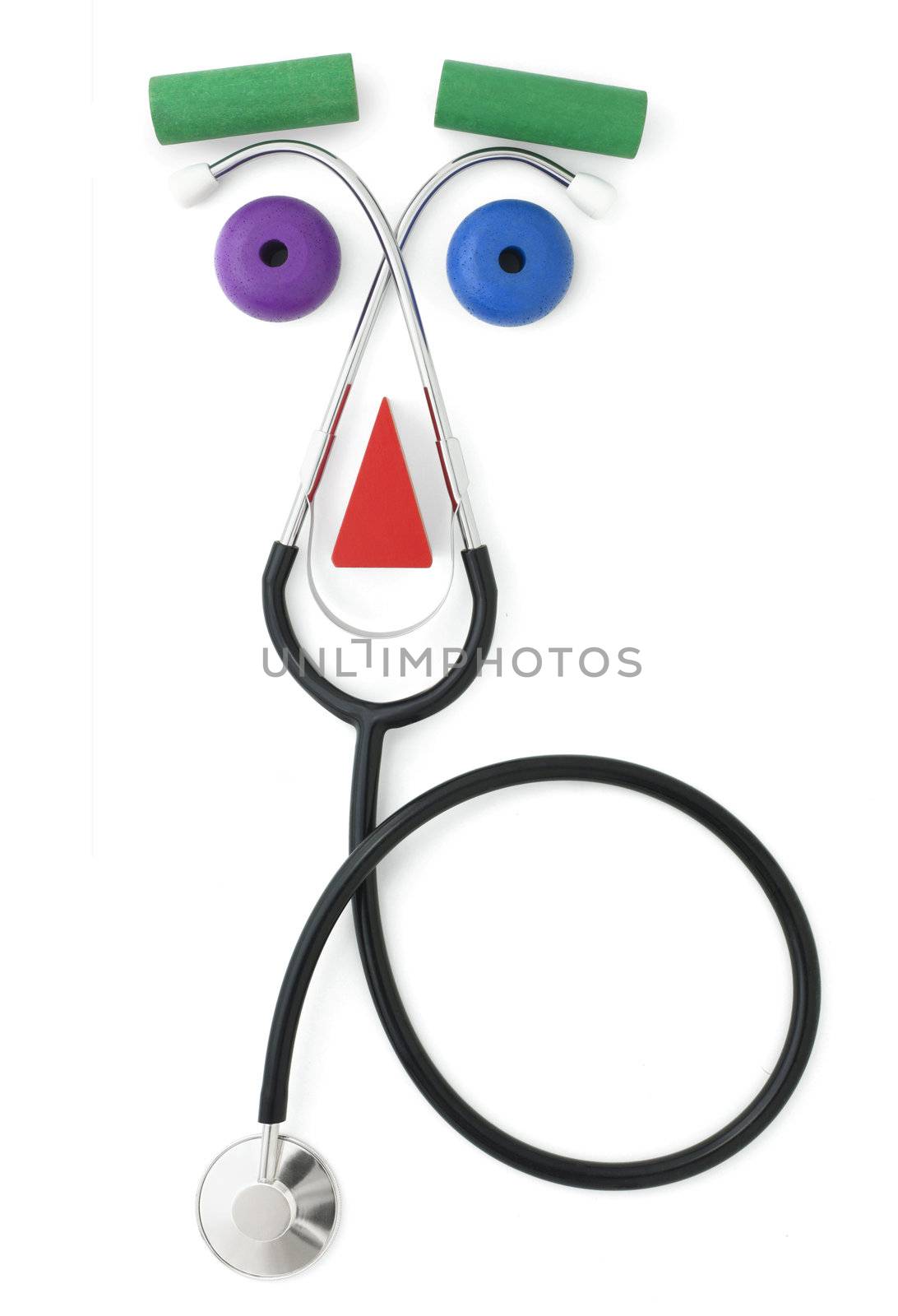 Happy Pediatric Stethoscope  by Em3