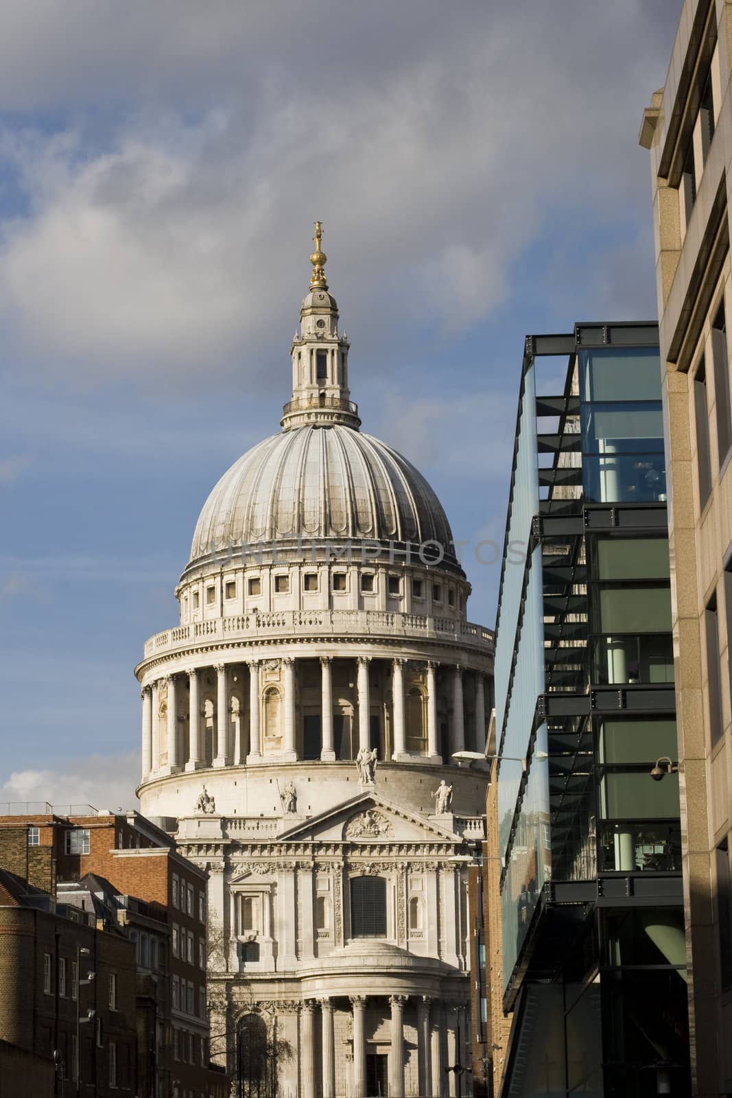 St. Pauls Cathedral is the most famous cathedral here in London, and the seat of the Bishop of London.