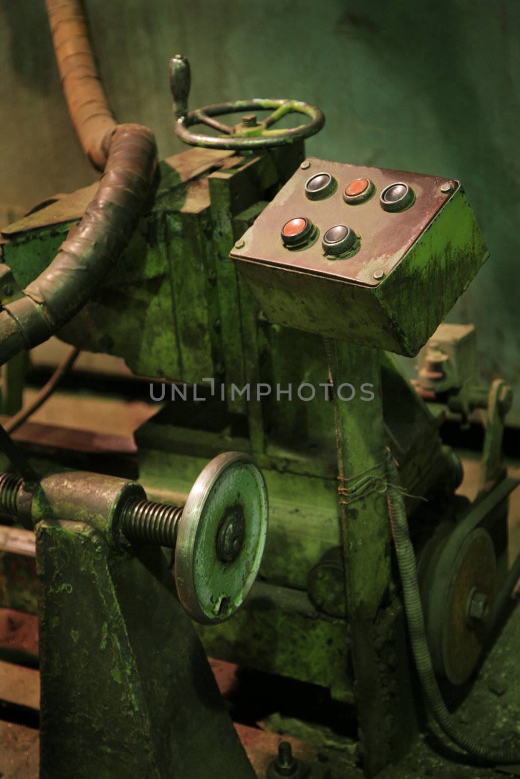 old machine tool by terex