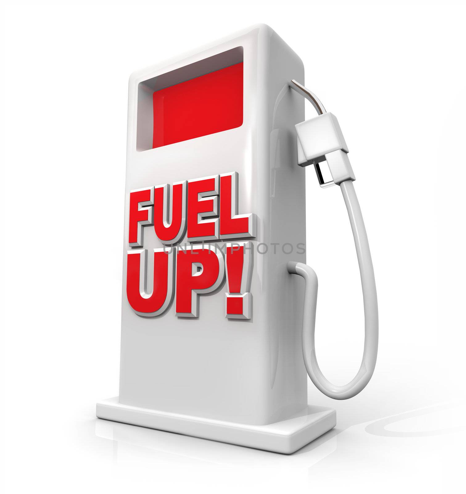 Fuel Up - Gasoline Pump for Refueling by iQoncept