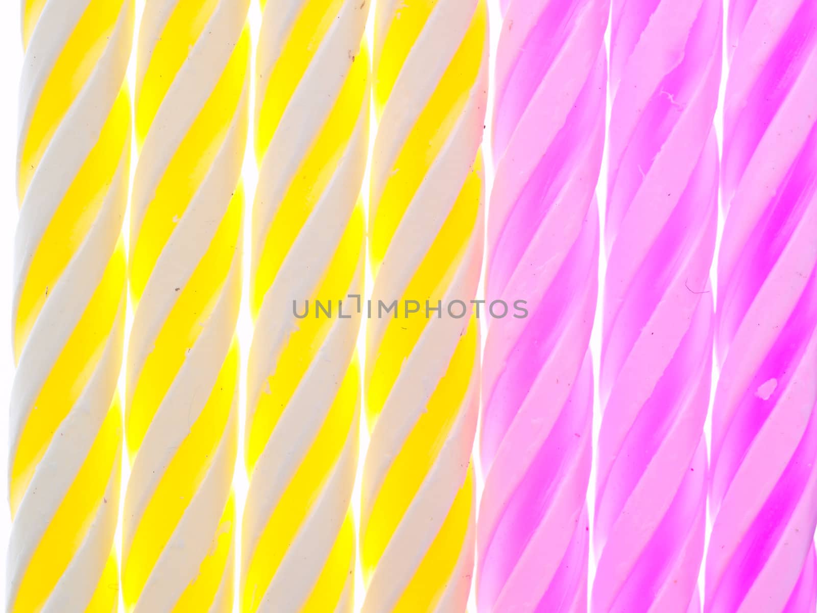 Birthday candles texture