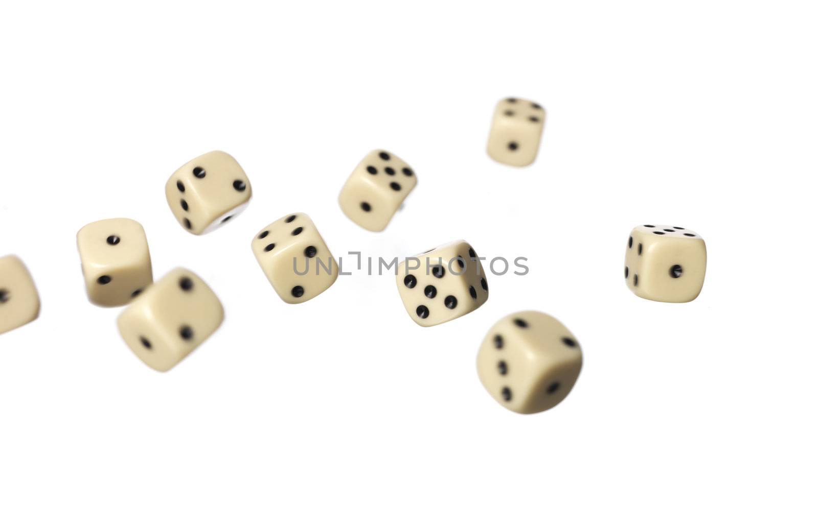 Roled dices