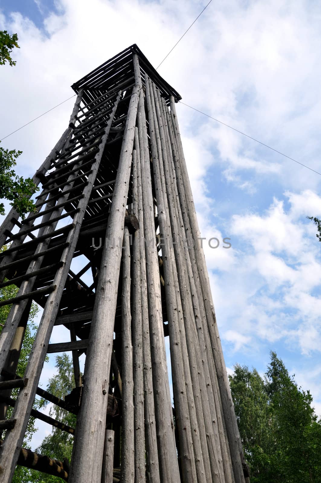 Wooden tower by andrei_kolyvanov