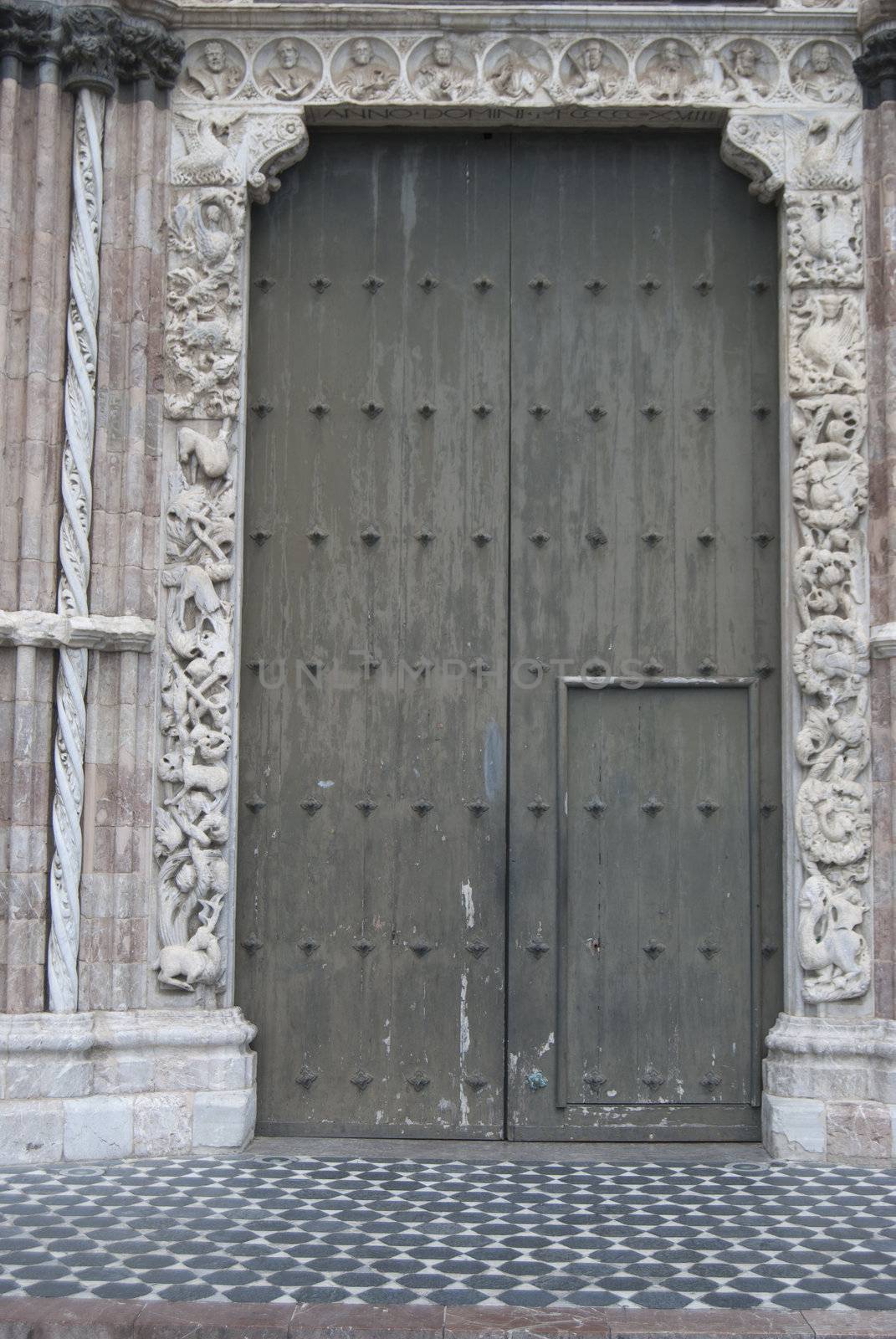 old and historic door