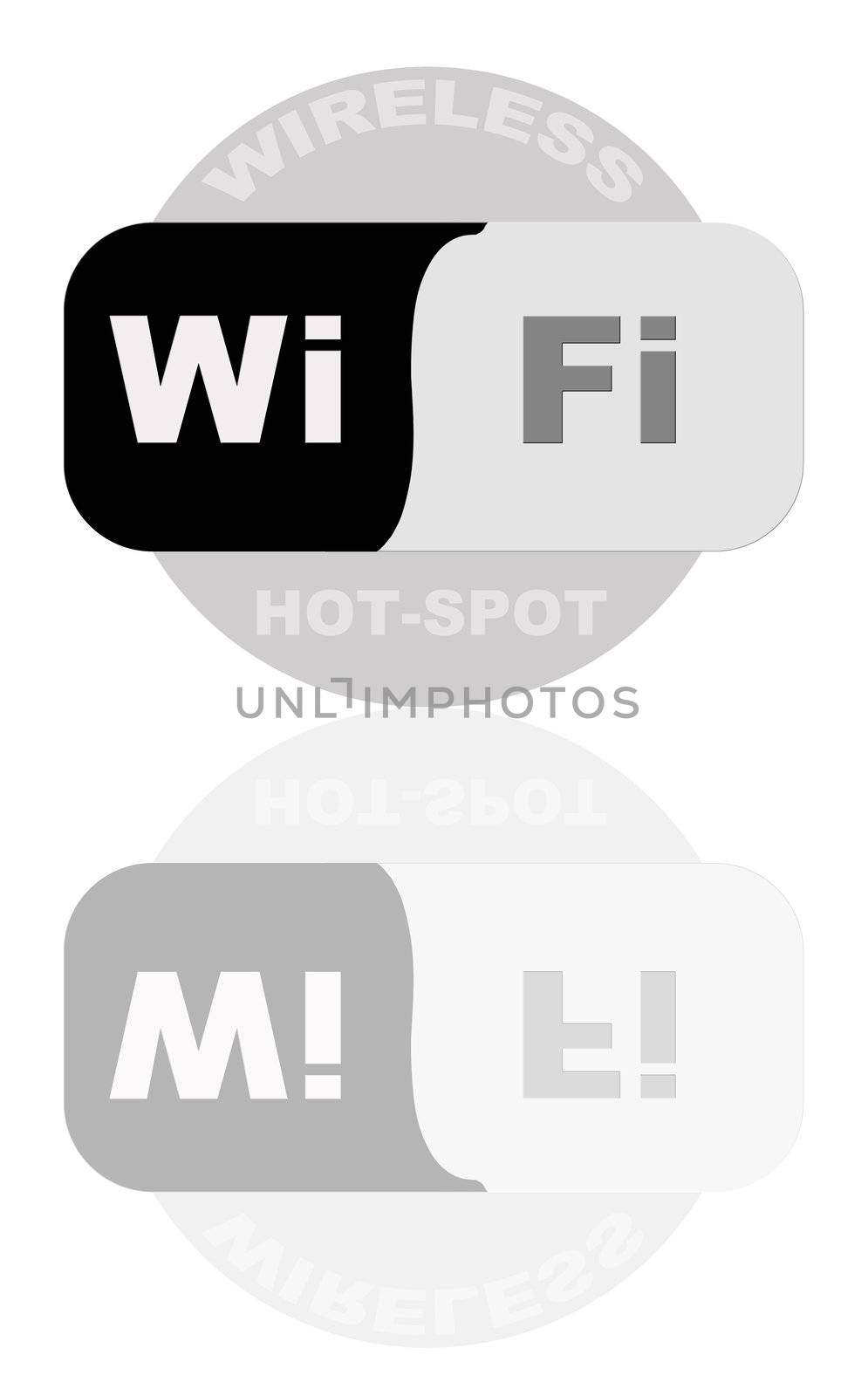 Wireless Hot Spot sign by berkan