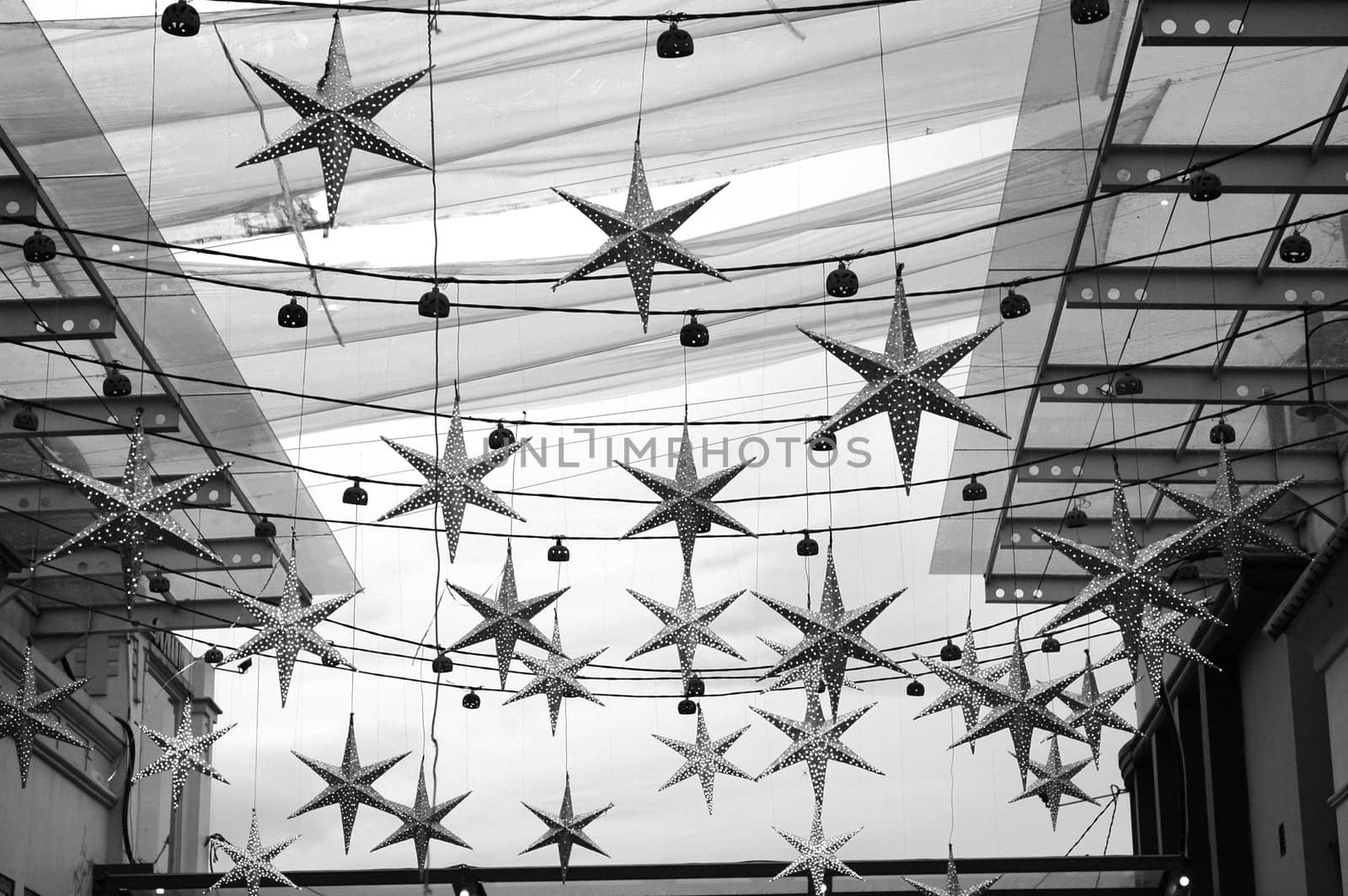 modern mall decoration that designed for ramadhan month