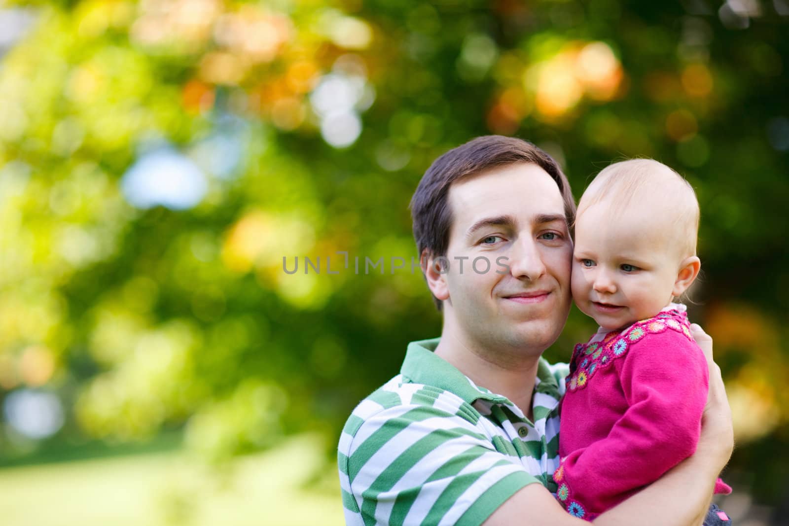 Family outdoors by shalamov