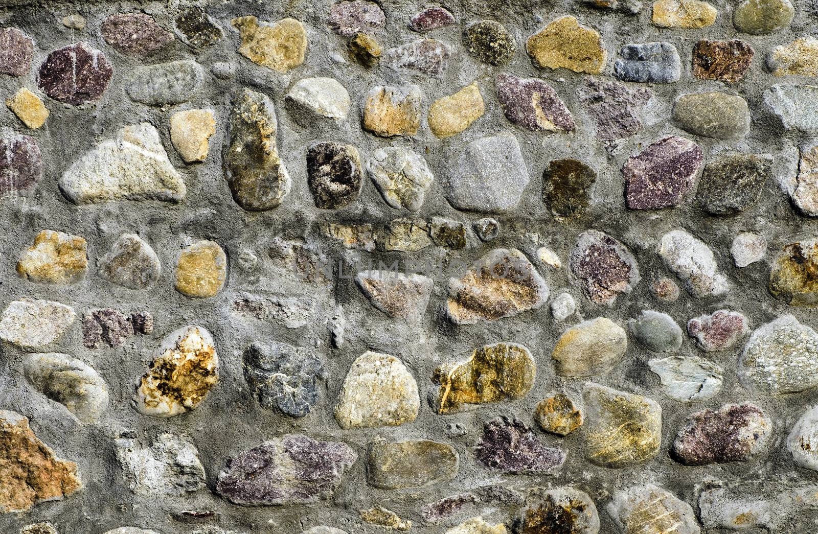 Stone wall  background by silent47