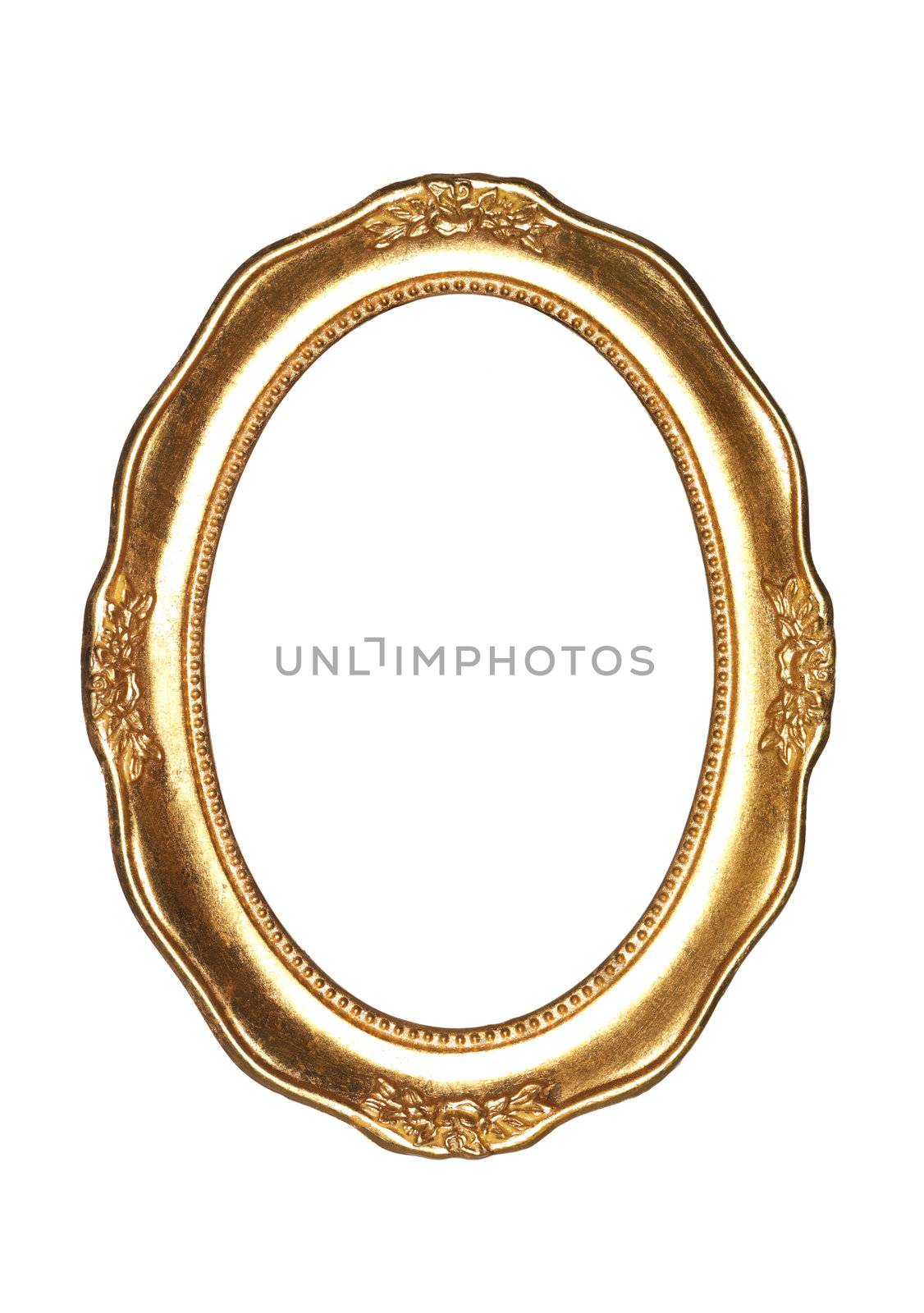 Oval goldframe by gemenacom