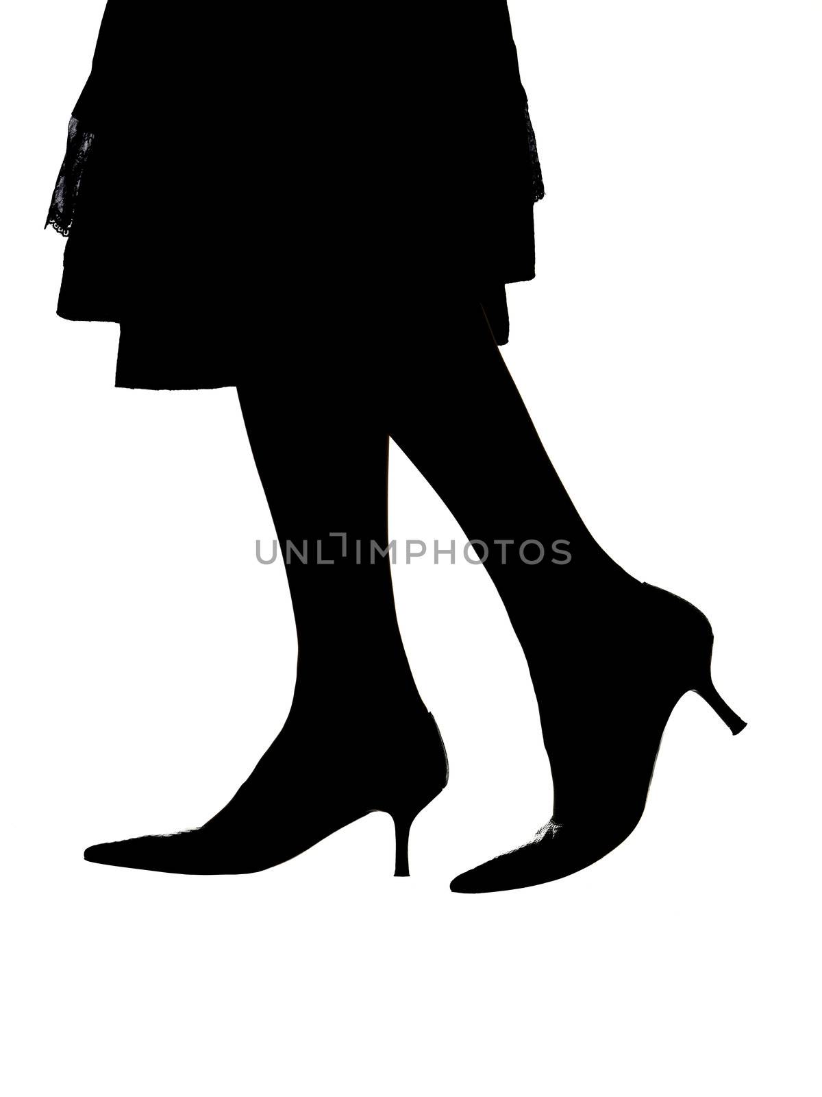 a woman's silhouette by gemenacom