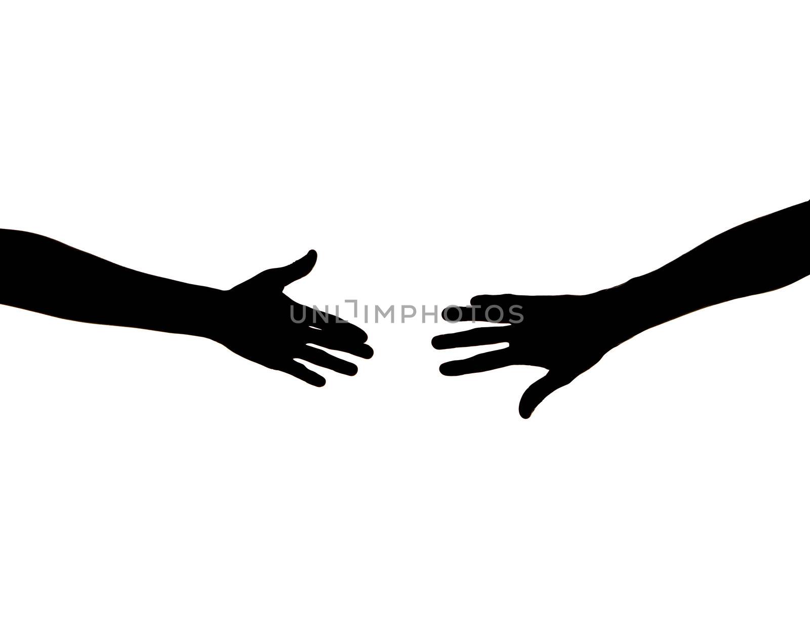 stretching hands by gemenacom