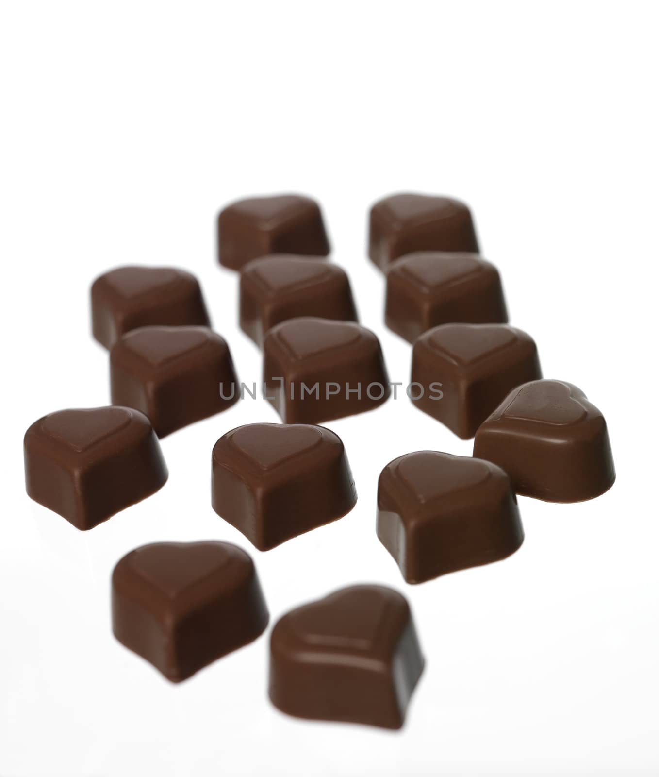  Heartformed Chocolate