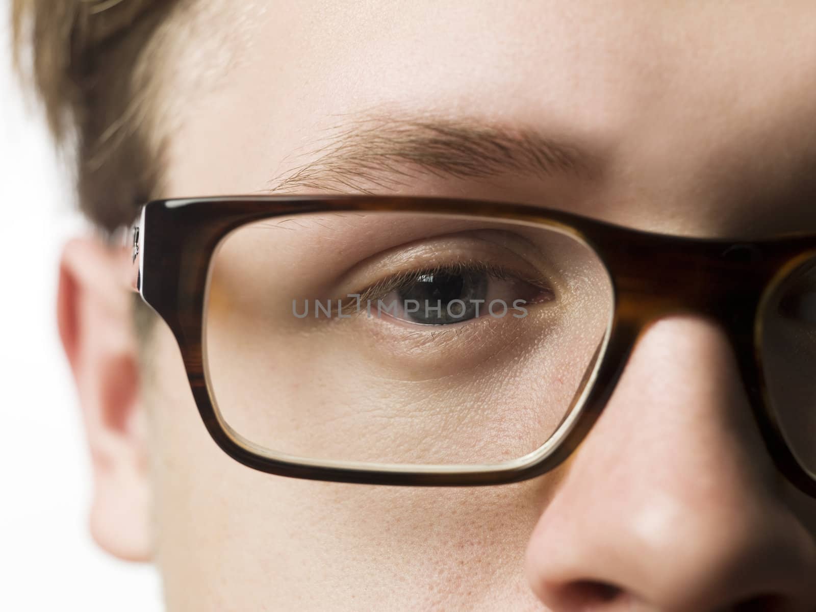 man with glasses