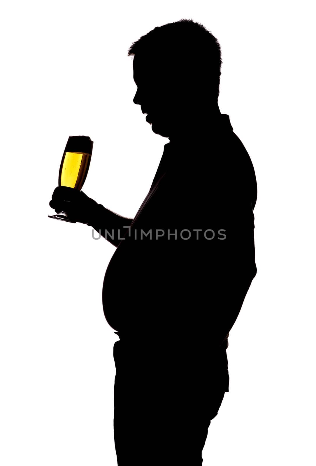 man drinking beer by gemenacom