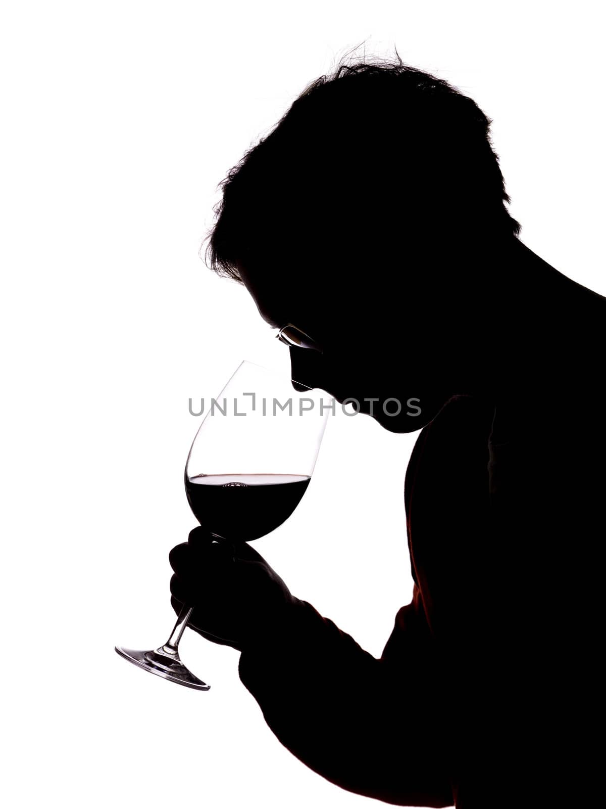 man with wine by gemenacom