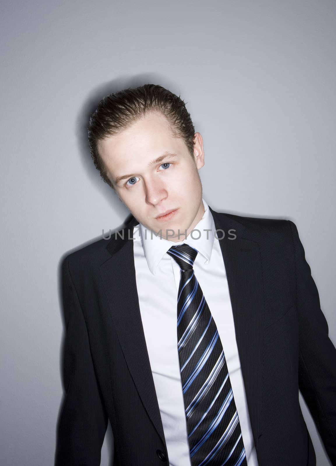 Portrait of a young man by gemenacom