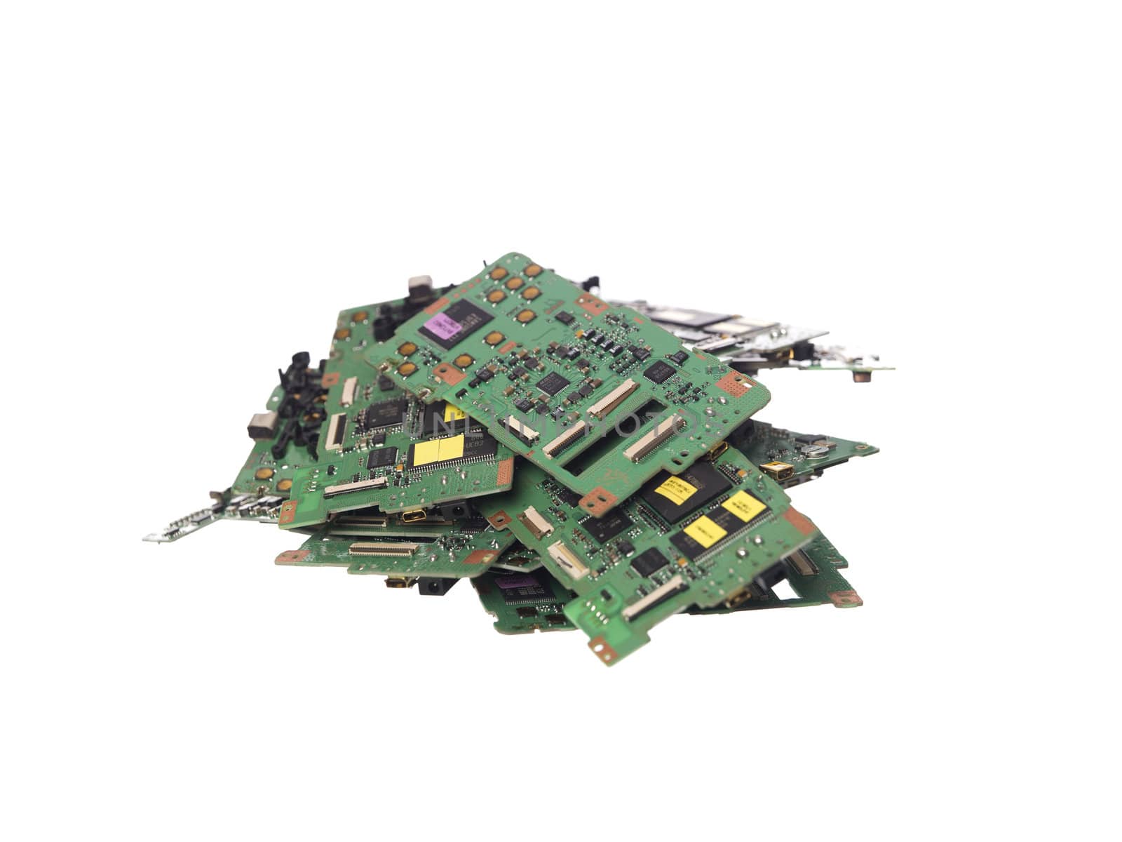 Stack of circuit cards