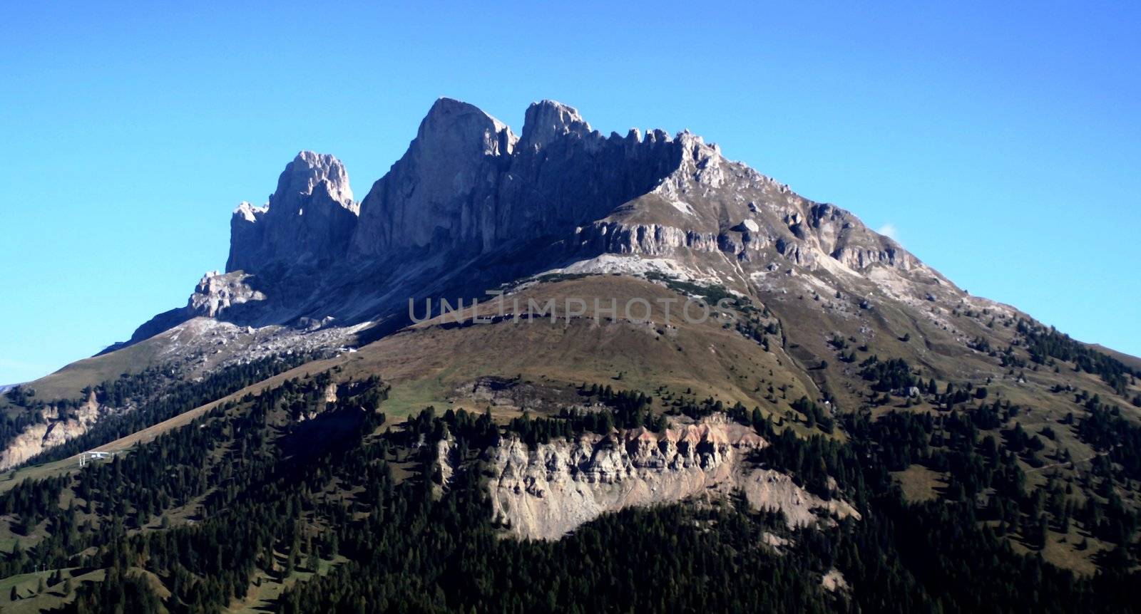 Mountain skyline, Trentino, Italy