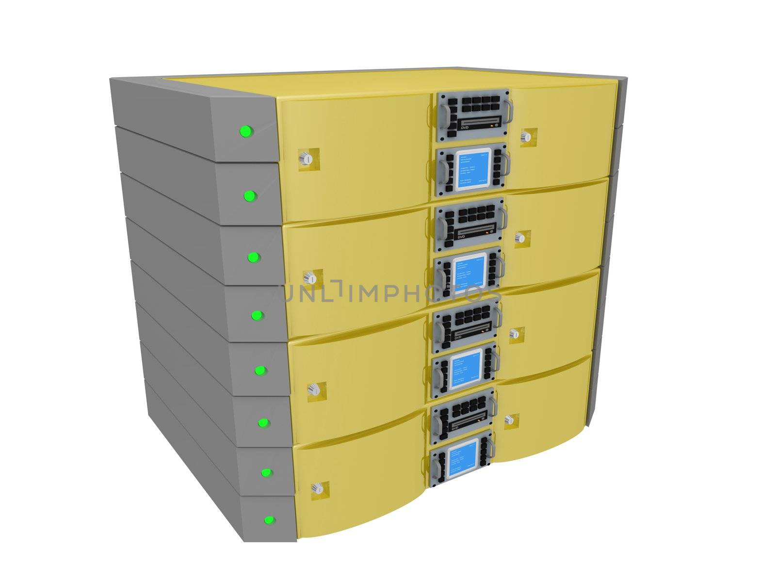 Twin Server - Yellow by 3pod