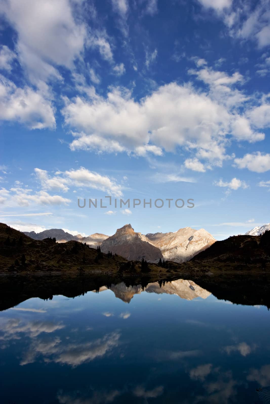 Mountain Reflection by ajn