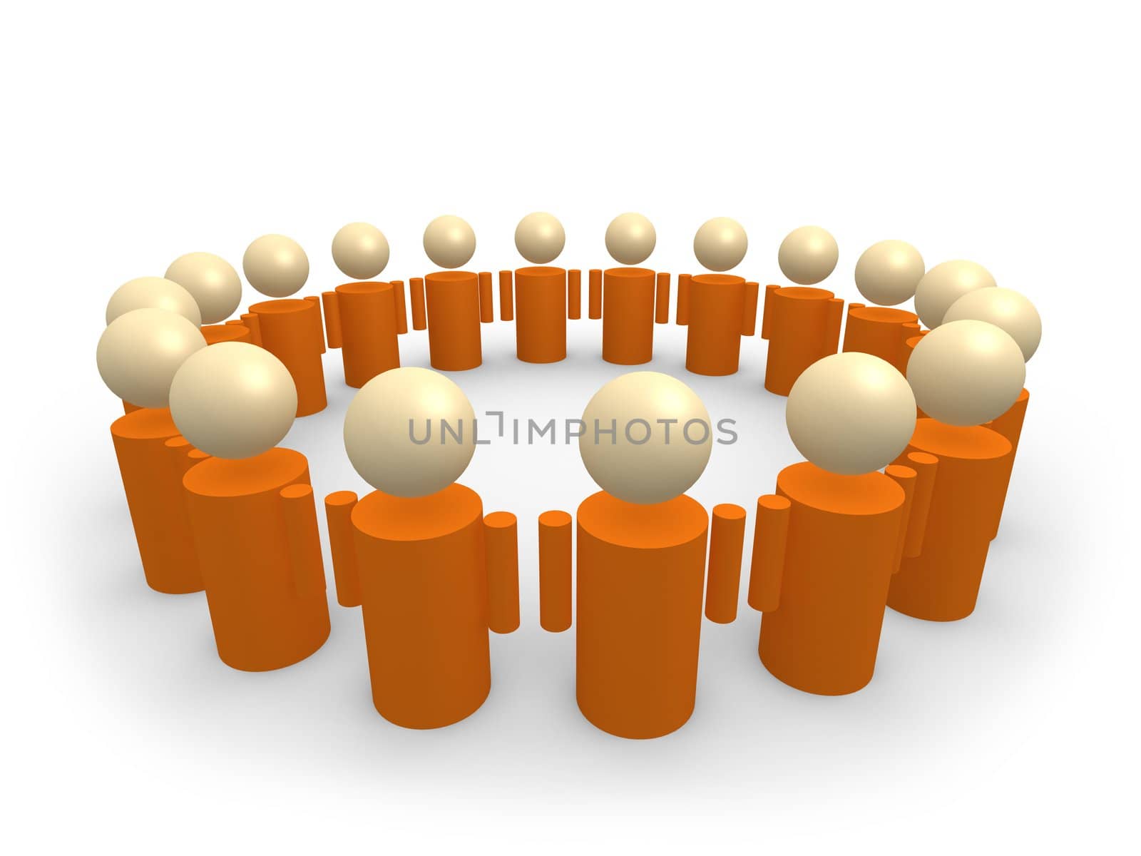 Computer generated image - Symbolic Team.