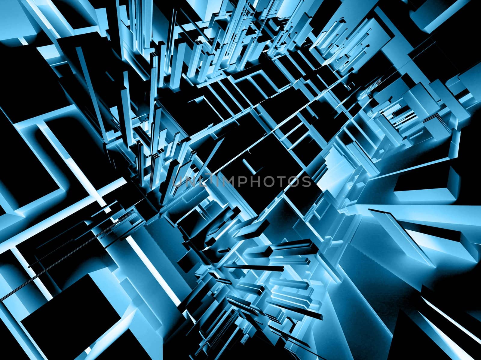 Abstract 3d Background by 3pod