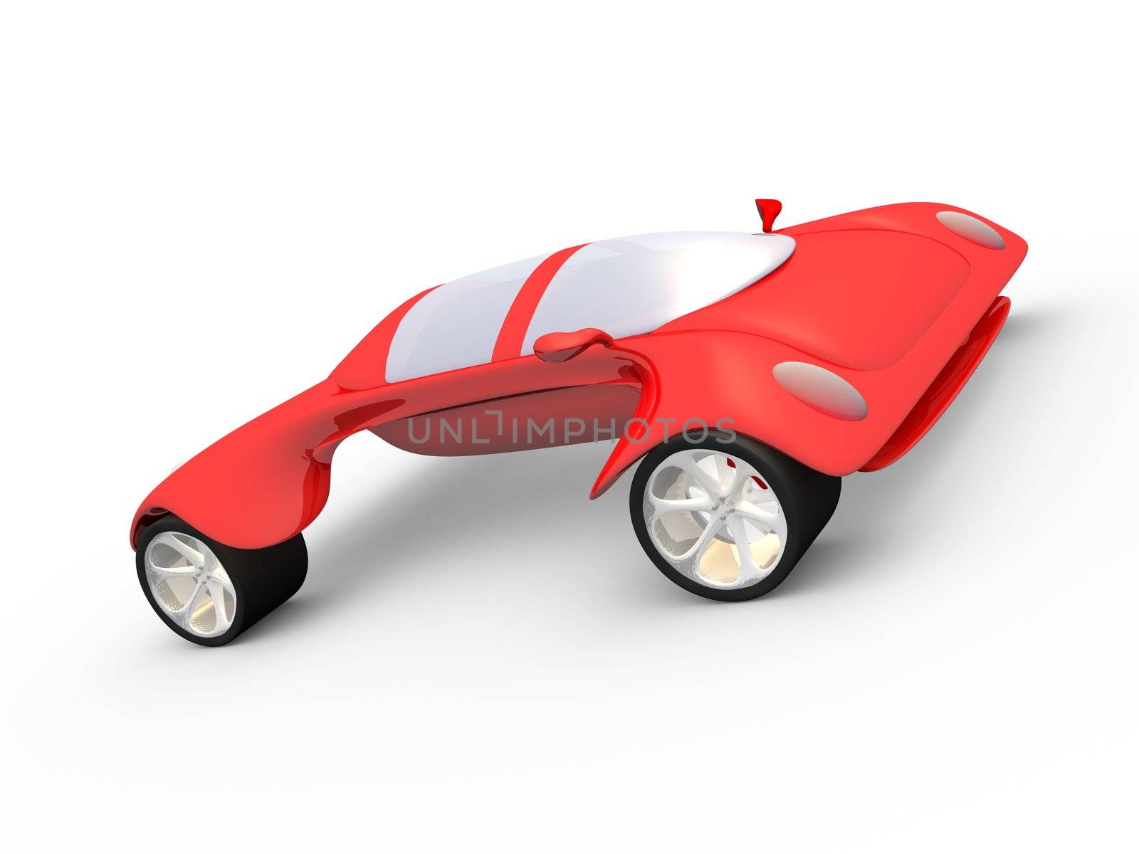 Computer generated image - Concept Car.