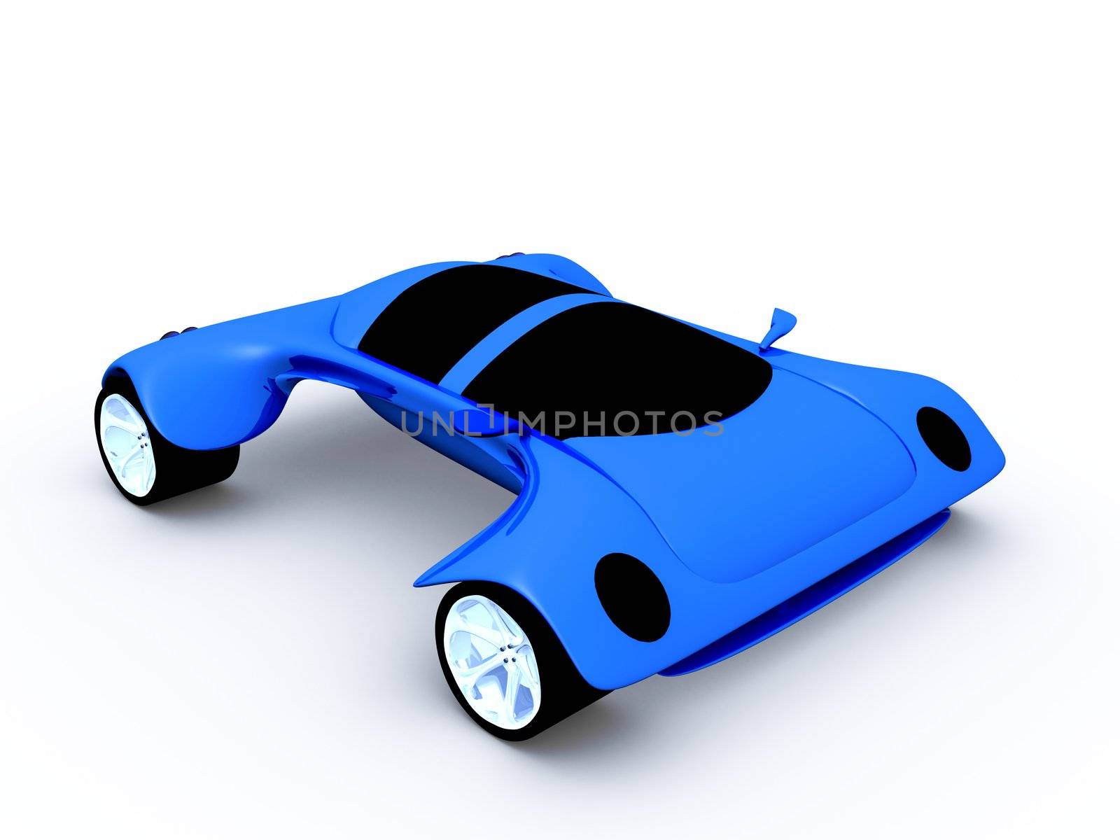 Computer generated image. - Concept Car.