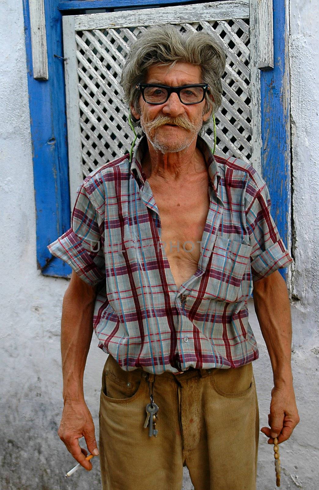 portrait of a turkish man in Ankara