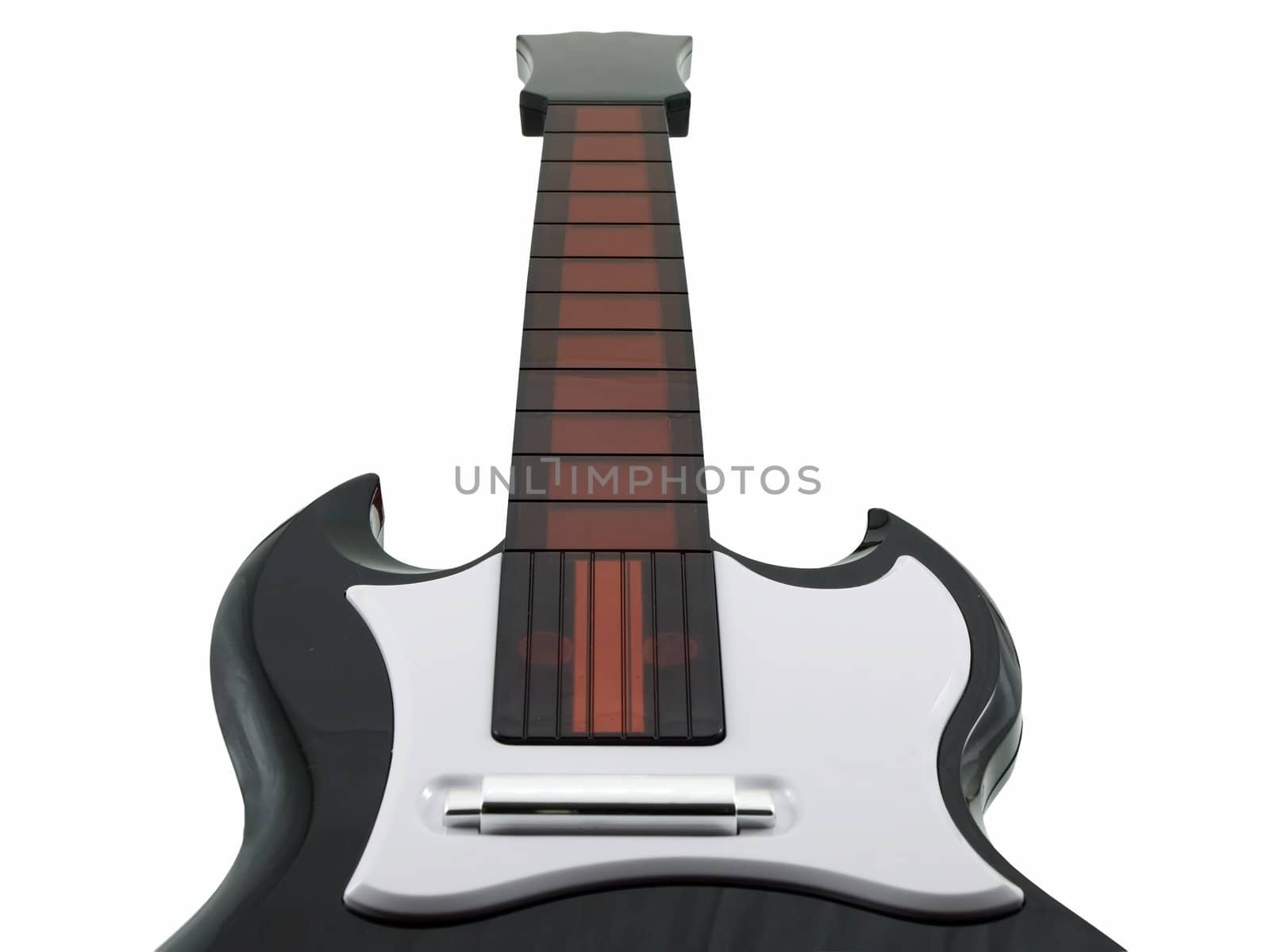 Guitar isolated on a white background