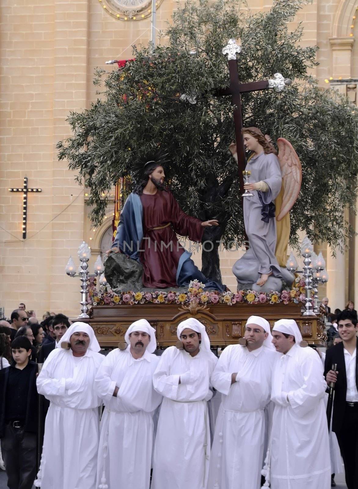 Biblical Series - Good Friday Procession in the town of Luqa in the Mediterranean island of Malta.