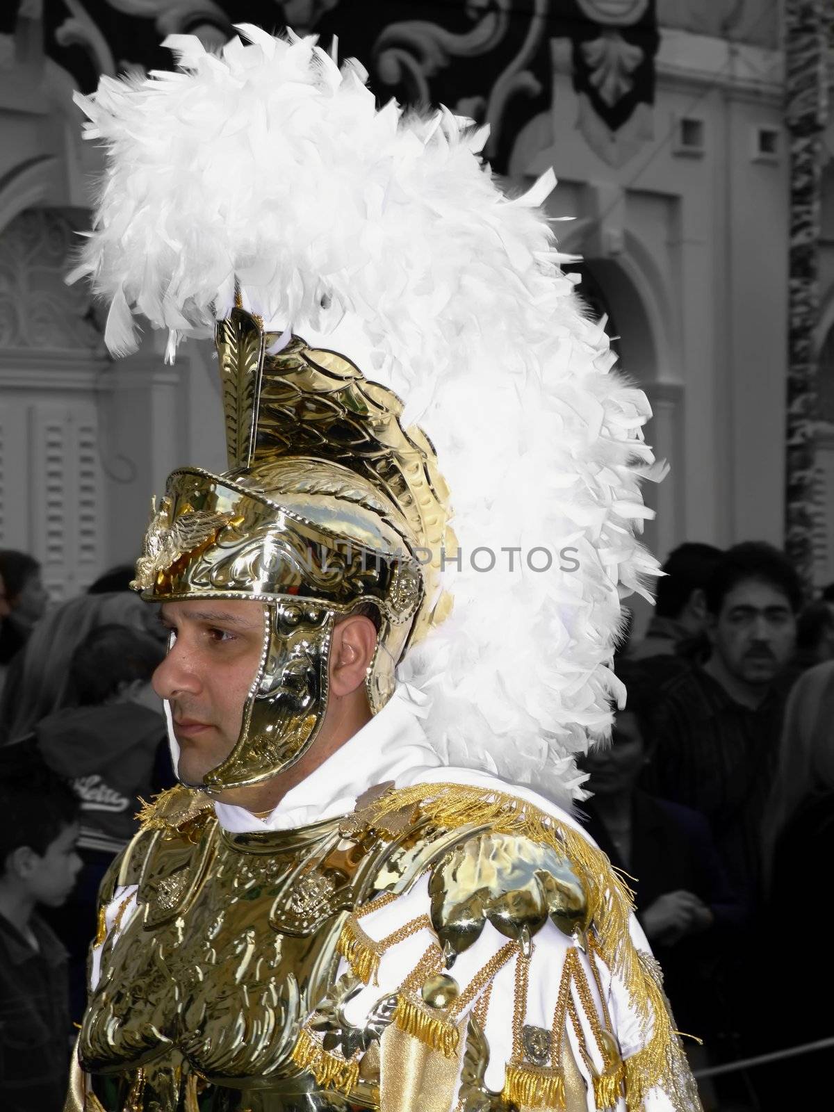 SPQR Series - Imagery depicting re-enactment of Roman Empire legion march, during Good Friday procession in Malta. No detail is spared, resulting in realistic weaponry and uniforms.