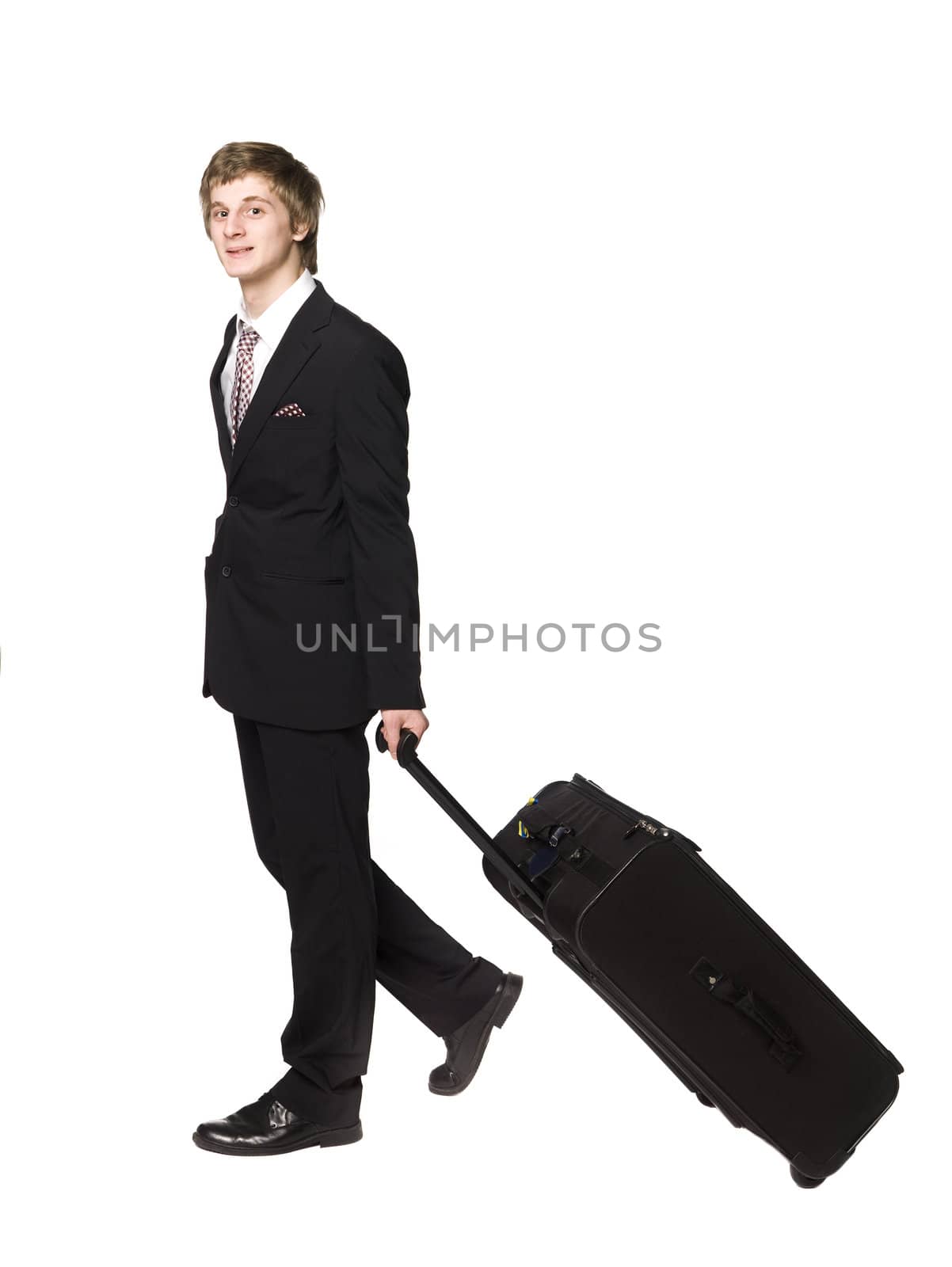 Man walking with a bag by gemenacom