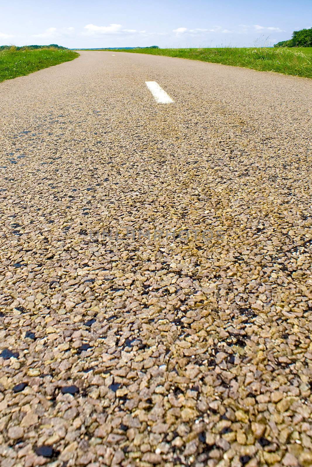 Highway in landscape