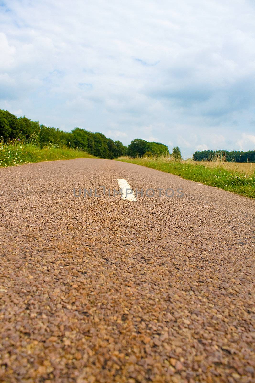 Highway in landscape by juweber