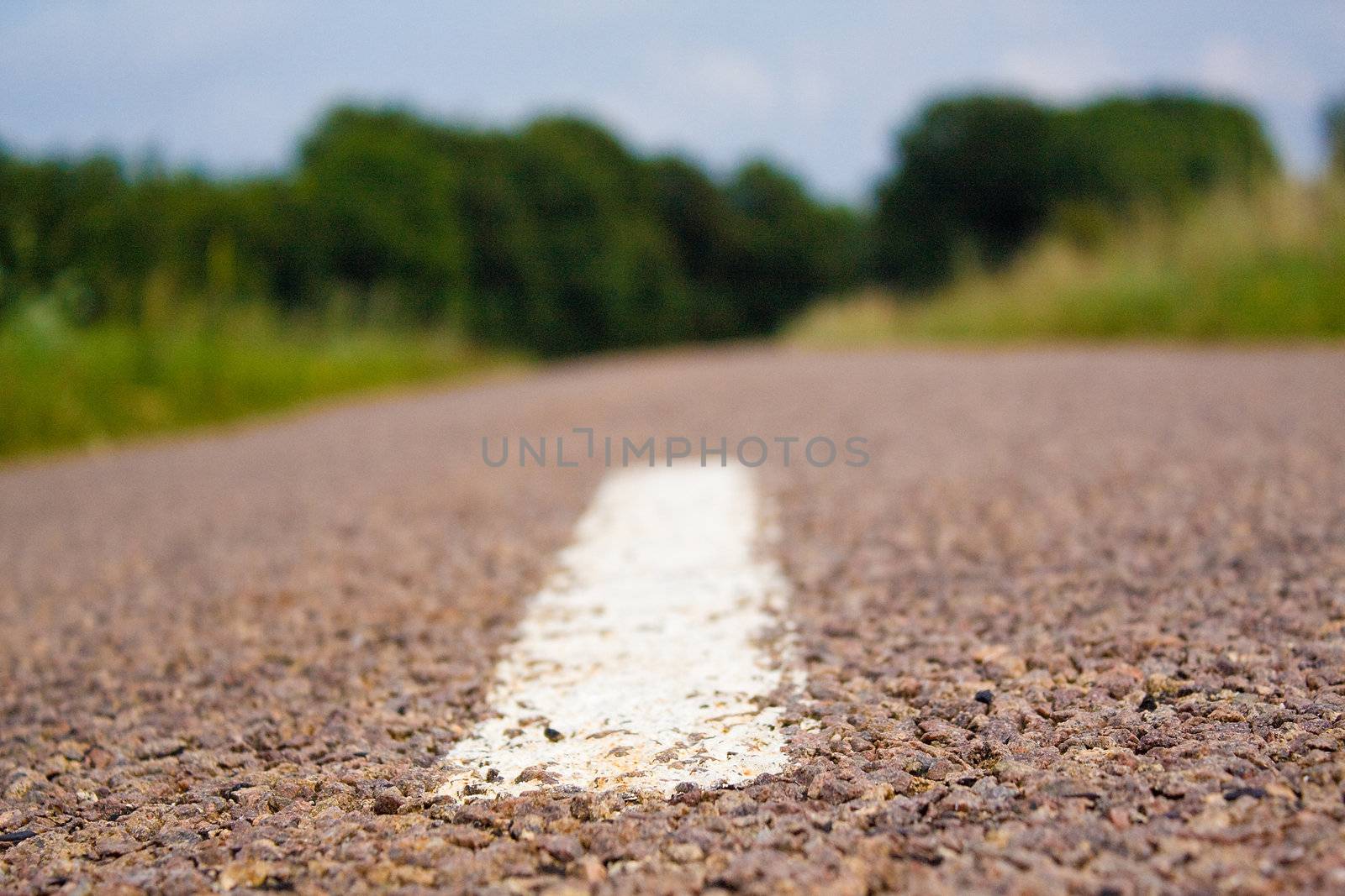 Highway in landscape by juweber