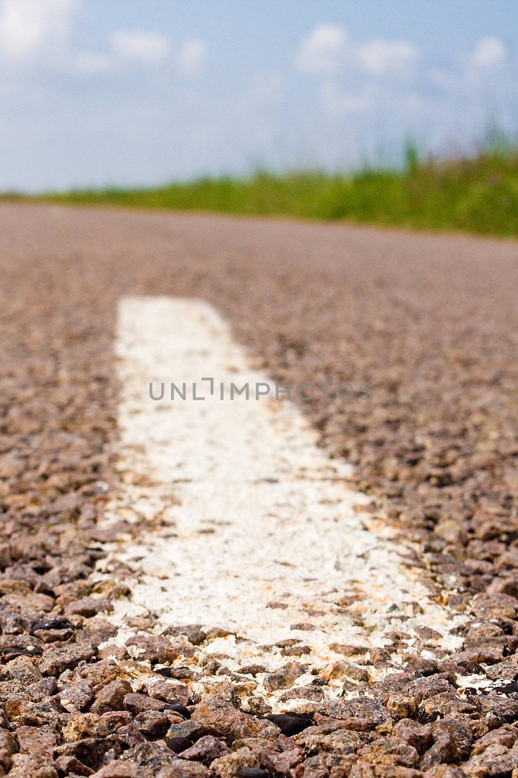 Highway in landscape