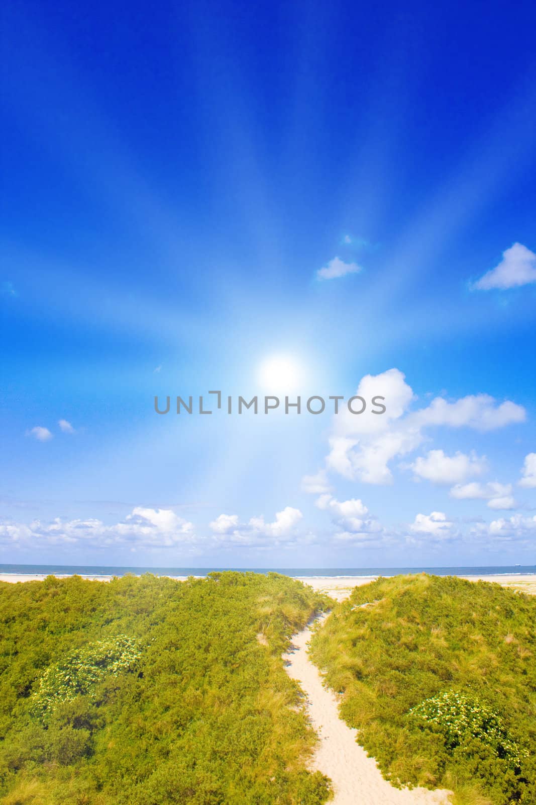 Beautiful day at the North Sea by juweber